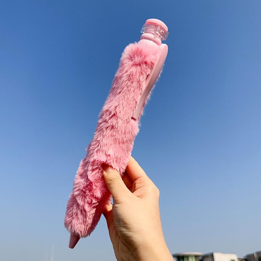 Pink Cute  Plush Pen Cute Pressing Pressure Reducing Pen Giant Ballpoint Pen  Learning