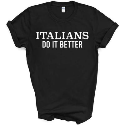 Prieteni - Italianii O Fac Mai Bine Tricou Potrivit Unisex