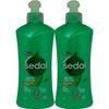 Pente para Cabelos Definidos Sedal Curls com Óleo de Coco, Provitamina B5, Elastina 300ml Pacote com 2