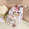 Koreanische süße Kaninchen Make-up-Box Desktop Make-up Aufbewahrungsbox Schublade Stil Schmuck Lagerung Organizer Lagerung Regale