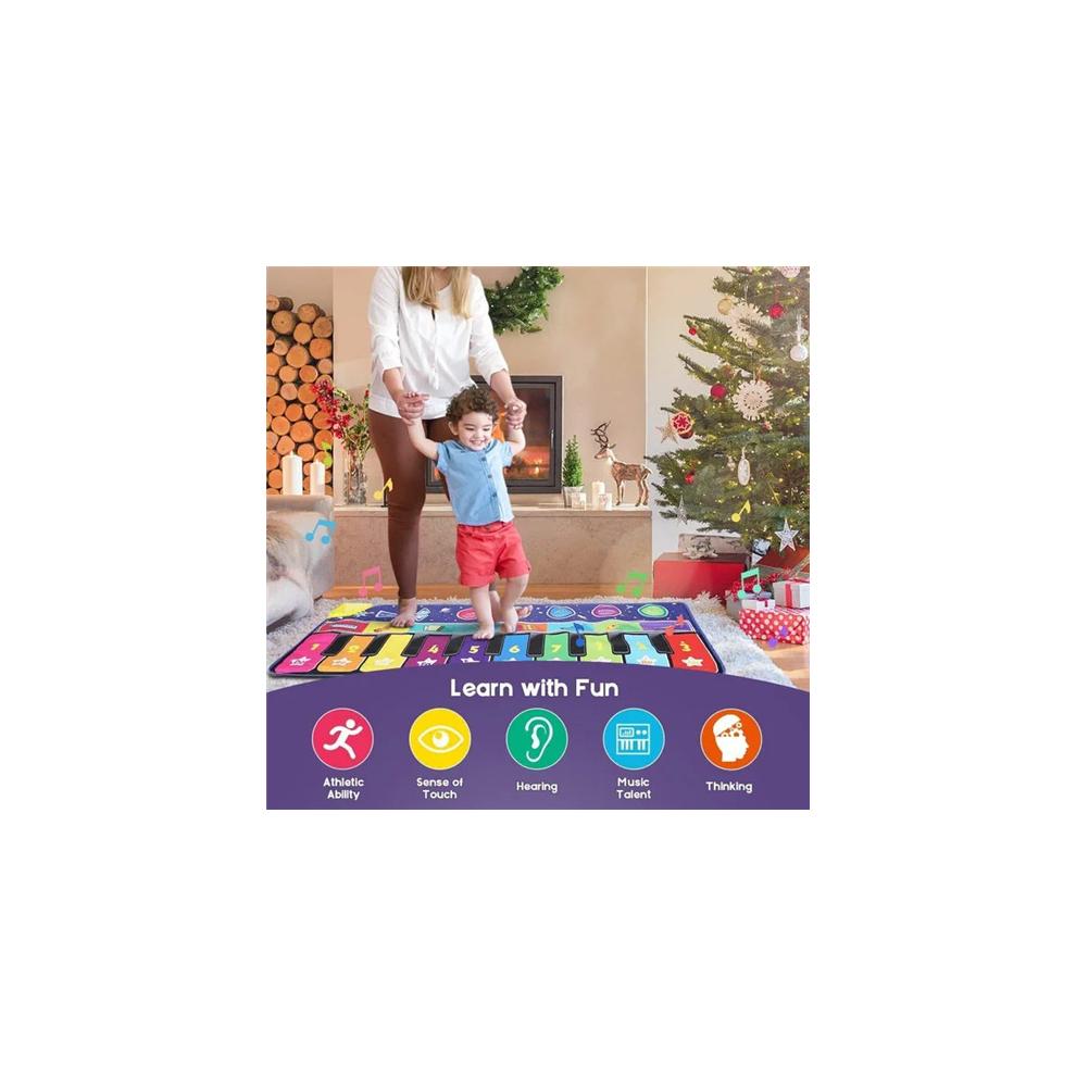 Baby Music Mat Toy Piano Educational Toys for Birthday Christmas Gifts