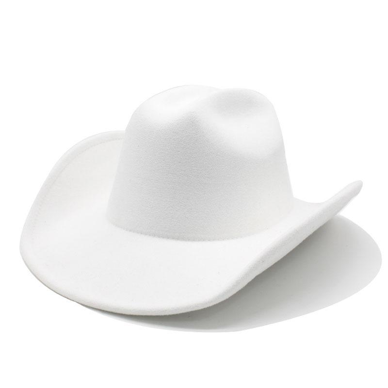 Western Style Wide Brim Sun Protection Hat For Men Women