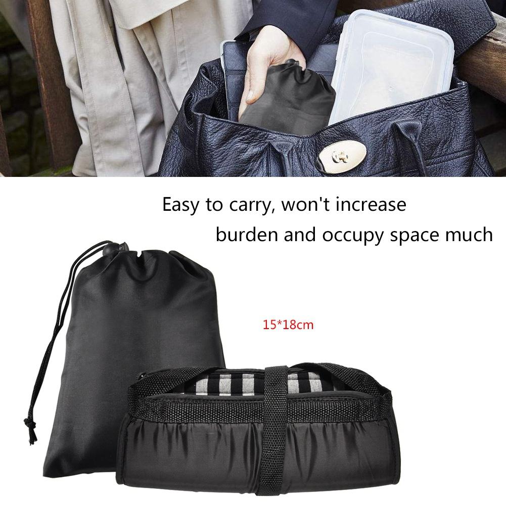 Travel Carry On Foot Rest Portable Adjustable Footrest Hammock for Airplane Journey and Office