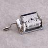 DIY Tune Hand Crank 15 Note Music Box Movement   Hole Puncher   20 Paper Tapes
