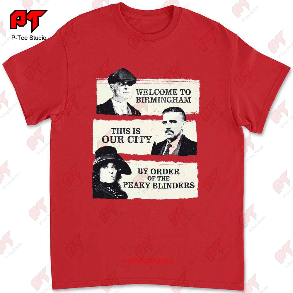 

Peaky Blinders T Shirt Birmingham This Is Our City New Official Mens Black Size 0CD9 S