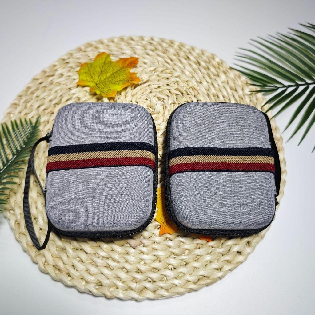 Stoßfestes Aufbewahrungsgehäuse für 2,5-Zoll-Festplatten und Powerbanks für USB-Zubehör und Kopfhörer