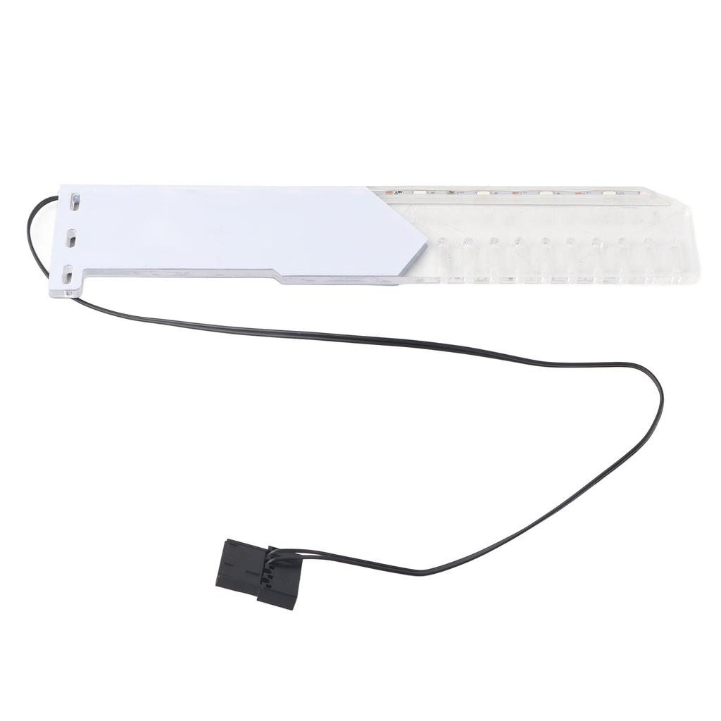 RGB Graphics Card Support Bracket Acrylic GPU Holder Stand Large 4PIN for Desktop Computer25cm