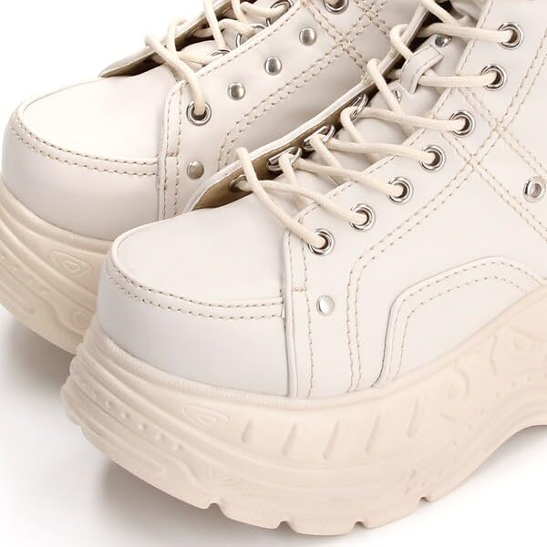 Yosuke Herren Plateau Schnür-High-Top-Sneakers