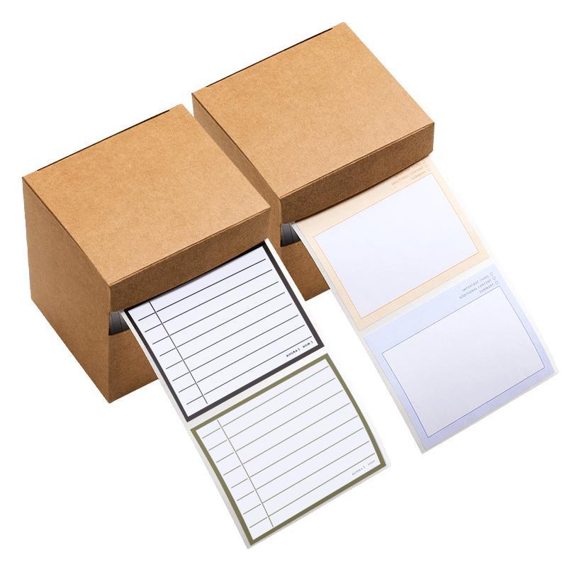 Student Adhesive Erasable Memo Pad Labels Correction Stickers