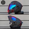 ORZ Personalised Motorcycle Full Face Helmet Men Women Fashion Dual Lens Helmets Motocross Racing Modular Flip Up Casco Moto