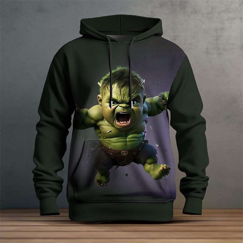 

Men s Graphic Cartoon Hoodie Hoodies Sweatshirt Fashion Daily Street Style Long Sleeve Hooded M