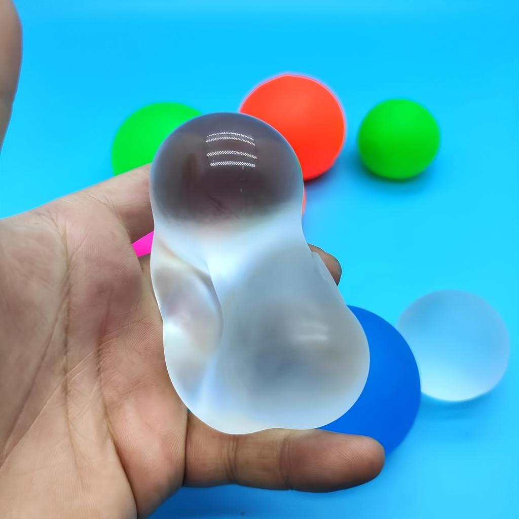 Round Slow Rebound Squishy Ball, Soft Touch Stress Relief Toy, Perfect Desk Decor & Holiday Gift Collection