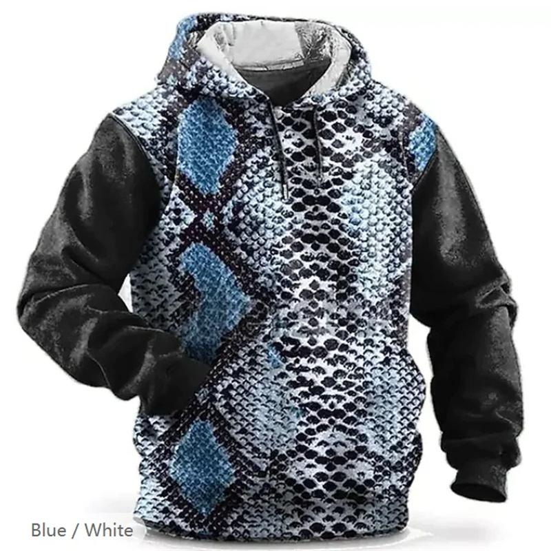 

2024 Новая толстовка с капюшоном с камуфляжным принтом для мужчин, американские графические свободные пуловеры, мужские повседневные уличные толстовки с капюшоном, свитшот 5XL