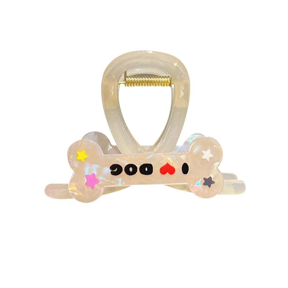 Cartoon Bow Knot Shark Clip Cat Dog Hairgrips Hair Bun Bow Hair Claw  Girl Lady Women