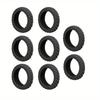 32pcs Shock-Proof Silicone Luggage Wheel Covers, Durable Waterproof Smooth Rolling Design, Easy to Install Travel Accessories Set, Worry-Free Travel