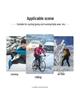 Men's and Women's Winter Cycling Touchscreen Gloves - Windproof, Warm, Waterproof, Silicone-Grip for Outdoor Sports & Fishing.