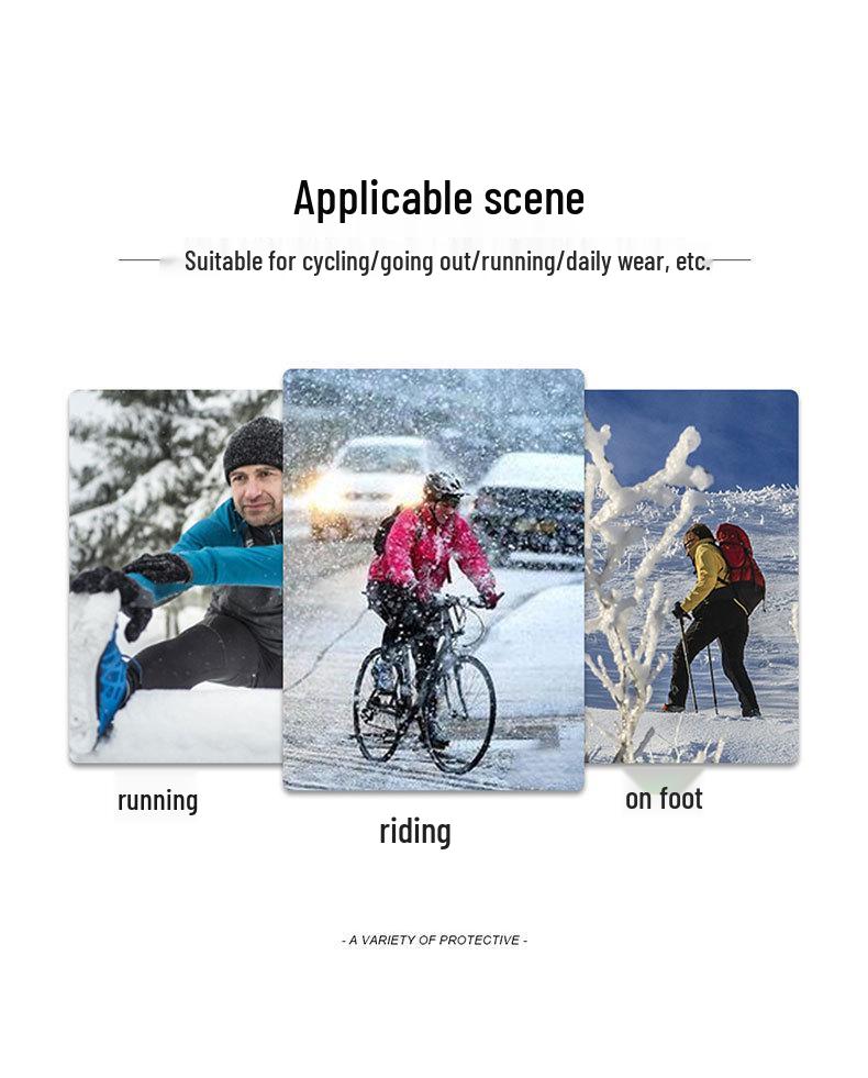 Men's and Women's Winter Cycling Touchscreen Gloves - Windproof, Warm, Waterproof, Silicone-Grip for Outdoor Sports & Fishing.