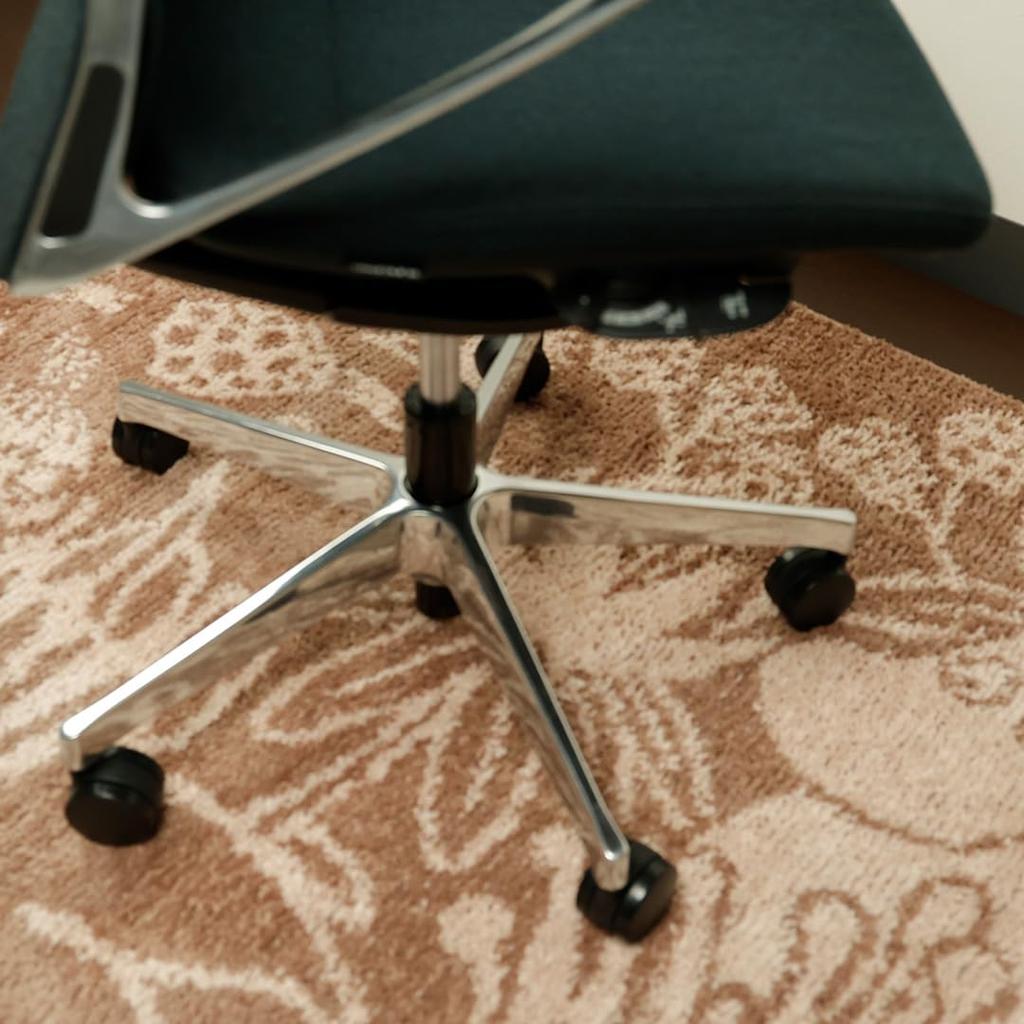 Marushin Small Rug, Moomin Nuance Flower Design, Cute Character Rug with Non-Slip Backing, Fluffy and Stylish, Non-Slip, 1455044000