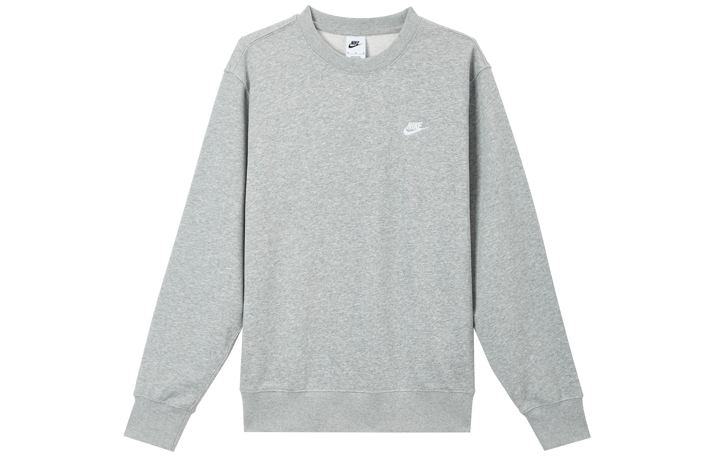 Nike Club Sweatshirt Men s Toned Dark Gray/White FN3889-063 S