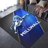 Tappeto Nuovo Millwall FC 2025 per Soggiorno Camera da Letto Casa Decorazione Divano, Tappetino Antiscivolo per Giochi Bambini