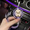 Rhinestone 3 in 1 Car Charger Data Line Charming Cute Ballet Girl Bowknot Bear Auto Fast Charging Bling Car Interior Accessories
