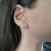 Silver Earrings with Cubic Zirkonia (2207634)