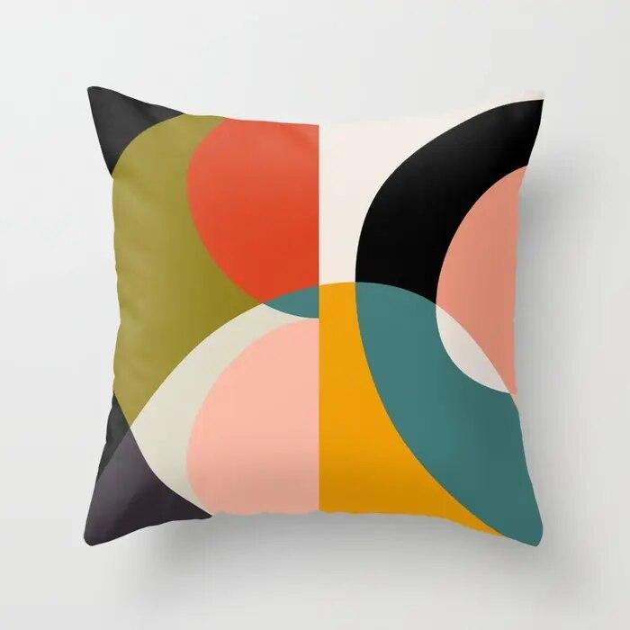 Bedroom Living Room Decor Abstract Pattern Pillow Covers Home   Sofa Cushion