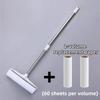 Long Extendable Handle Pet Hair Lint Roller Set with 2 Refill Rolls, Super Sticky Lint Remover for Sofa Carpet Floor Dog Cat Fur