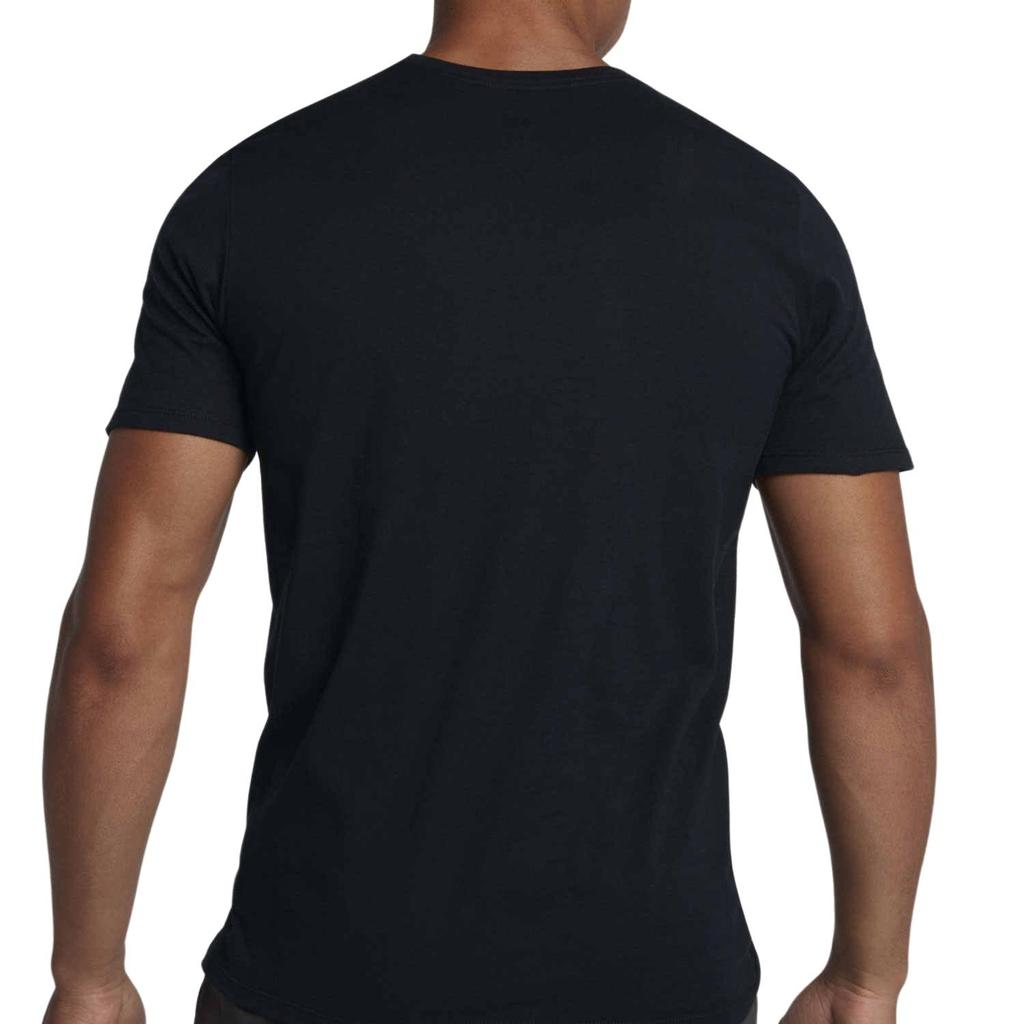 Jordan LIKE MIKE T Shirts Men's Blue Crew Neck Moderate Straight Fit AJ1164-010