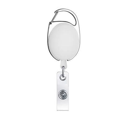 Retractable Reel ID Badge Lanyard Name Tag Key Card Holder Belt Clip