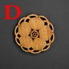 Wooden Round Cup Table Mat Tea Coffee Mug Placemat Home Decoration Kitchen Accessories