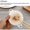 3 Pieces PP Dumpling Maker Replacement Hanging Smooth Household Kitchen Restaurant Cooking Mold Tool Accessories
