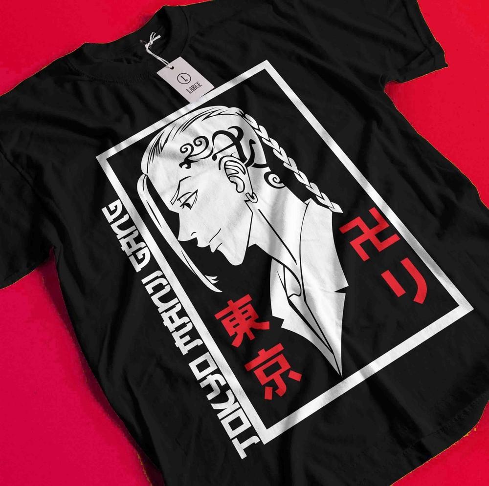

Tokyo Revengers T-Shirt Manjiro Sano Shirt Takemichi Hanagaki Tshirt Ken Hakkai BB1703 L