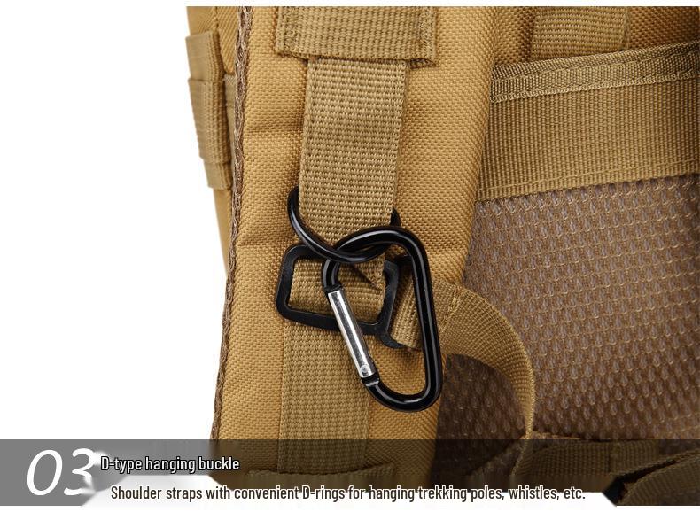3P Tactical Camouflage Backpack for Hiking, Camping, and Mountaineering