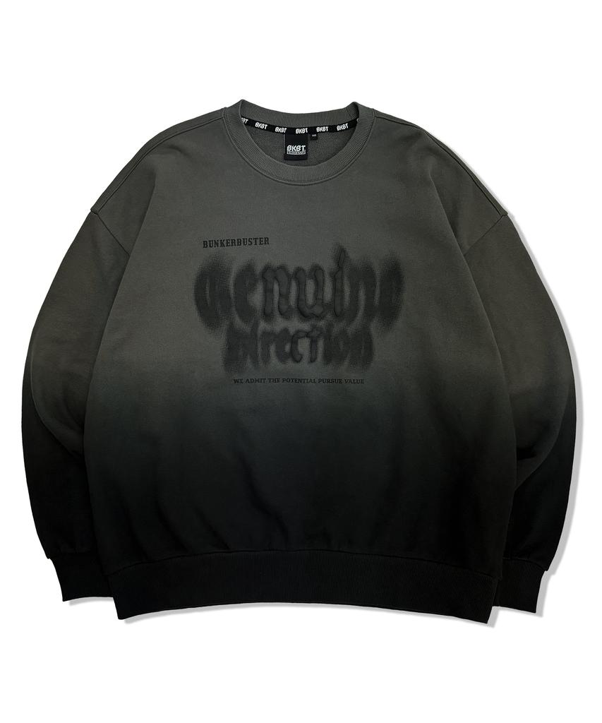 BUNKERBUSTER Direction Gradient Sweatshirt Mq1Tu054_Charcoal