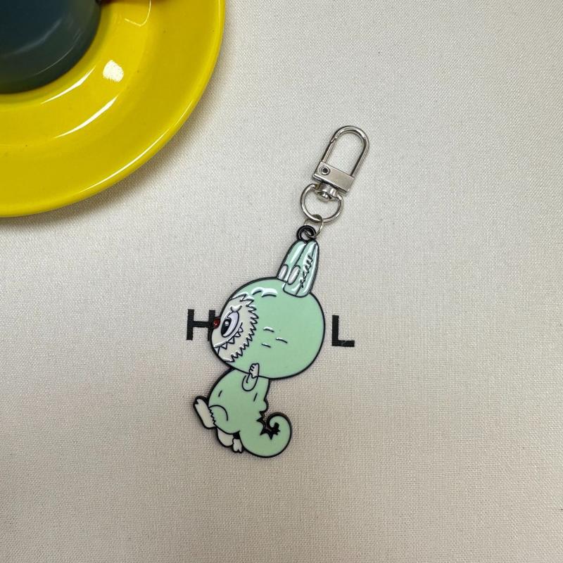 Cartoon Creative Alloy Keychain Schoolbag Pendant Car Keyring Jewellery Gift