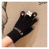 2/4Pcs (1/2 Pair) New Cute Bear Touchscreen Gloves with Fleece Lining, Thickened for Warmth, Suitable for Cycling In Winter Warm In Winter