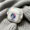 Transparent Shell Transparent Skull Woman Suitable for Apple AirPods 1 /1/1 Generation Protective Shell Cover Pro with Bracket