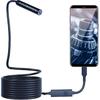 Borescope Inspection Camera, Fantronics Industrial Endoscope IP67 Waterproof 8mm Camera with 8 LED Lights for OTG Android & iOS Smartphone, iPhone,
