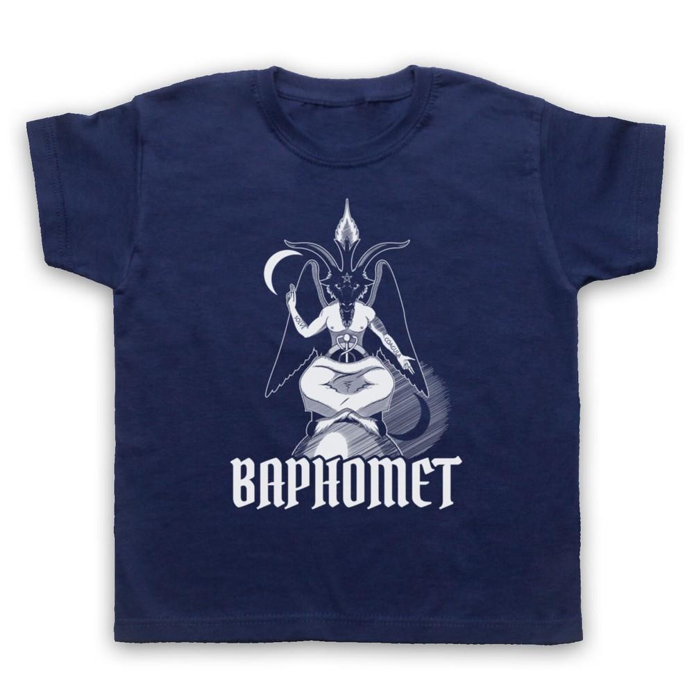 Baphomet Occult Sabbatic Goat Deity Idol Symbol God Kids Childs T-Shirt