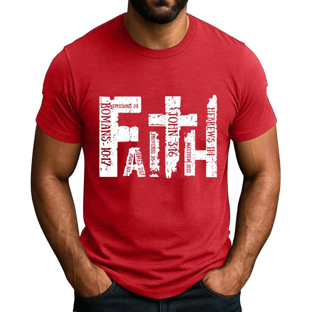 Men's  Popular T,shirt Printed Round Neck Short Sleeve T,shirt