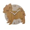 "Outcast Dog" Wall Clock - Chihuahua, Red - Stylish Wooden Analog Wall Clock - Silent - Perfect for Bedroom, Home Decor, and Room Decoration