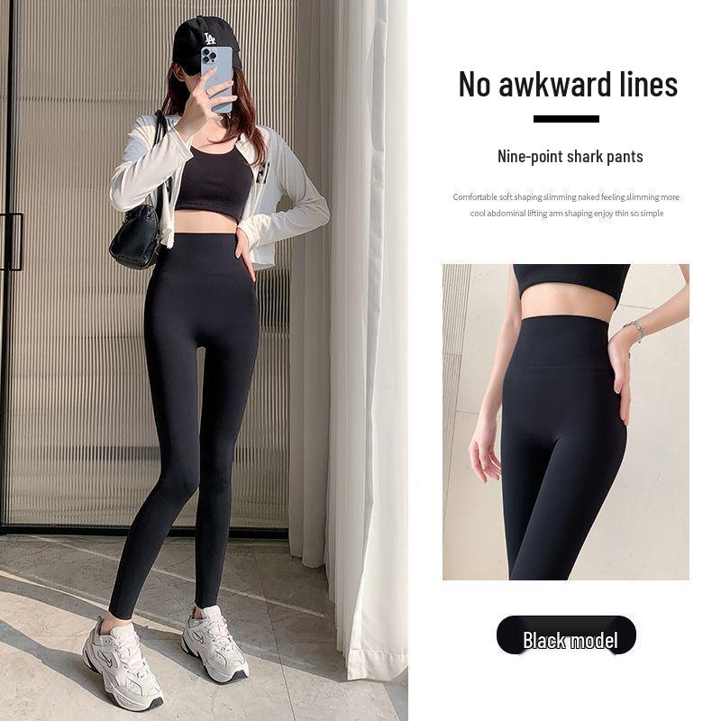 

Women s High Waist Lambswool Shark Pants: Slimming, Tummy Control, Warm Winter Base Layer with No Lines. M (80-100 jin)