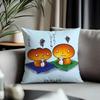 Fashion Kkogepanew Cushion Cover Antidustmite Pillowcase Invisible Zipper Silky Short Plush Sofa Cushion Cover