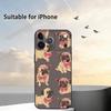 C-Cute Pug Dog Phone Case Silicone Soft For IPhone 17 16 15 14 13 12 11 X XR Plus Pro Max Plus