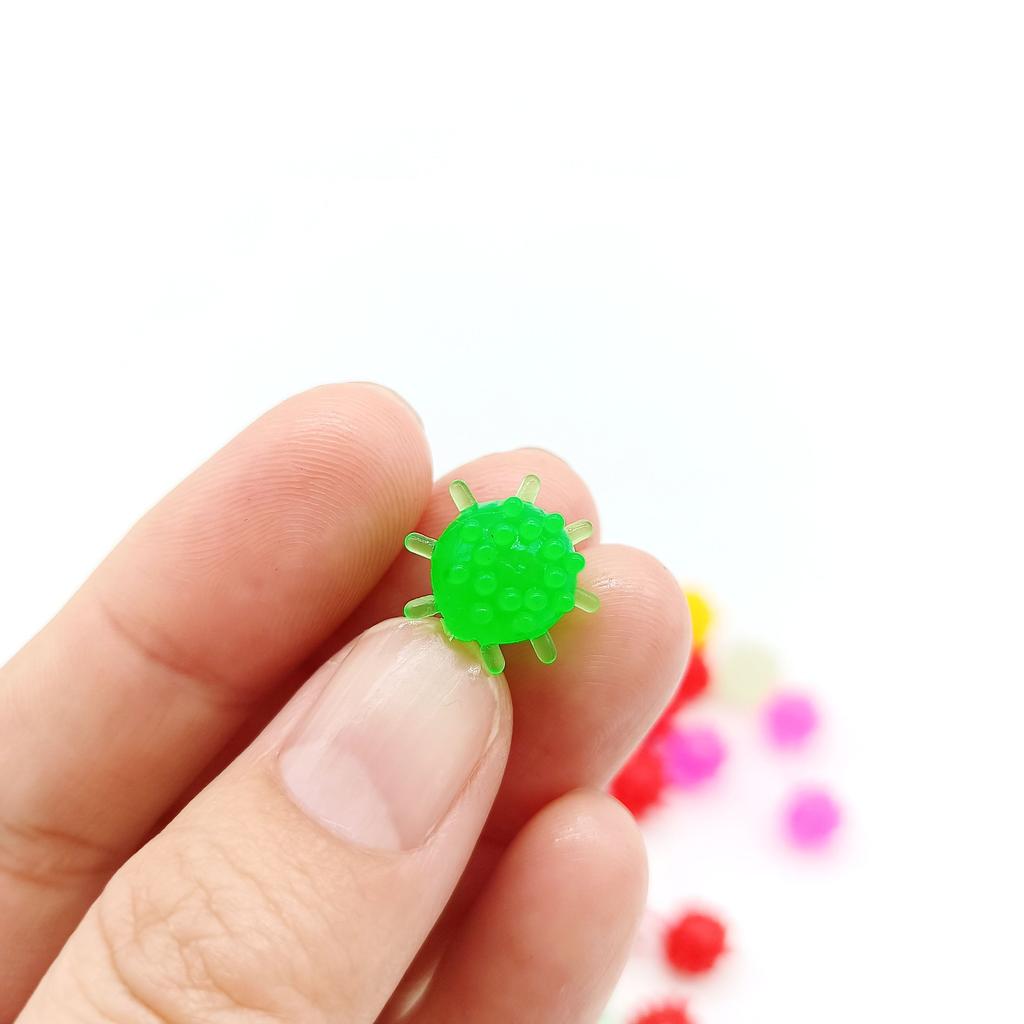 DUODUOYU 10PCS Floating Ball Boilies 0.6g/15mm Corn Flavoured Soft Lure Grass Carp Bait Silicone Plastic Artificial Fishing lure