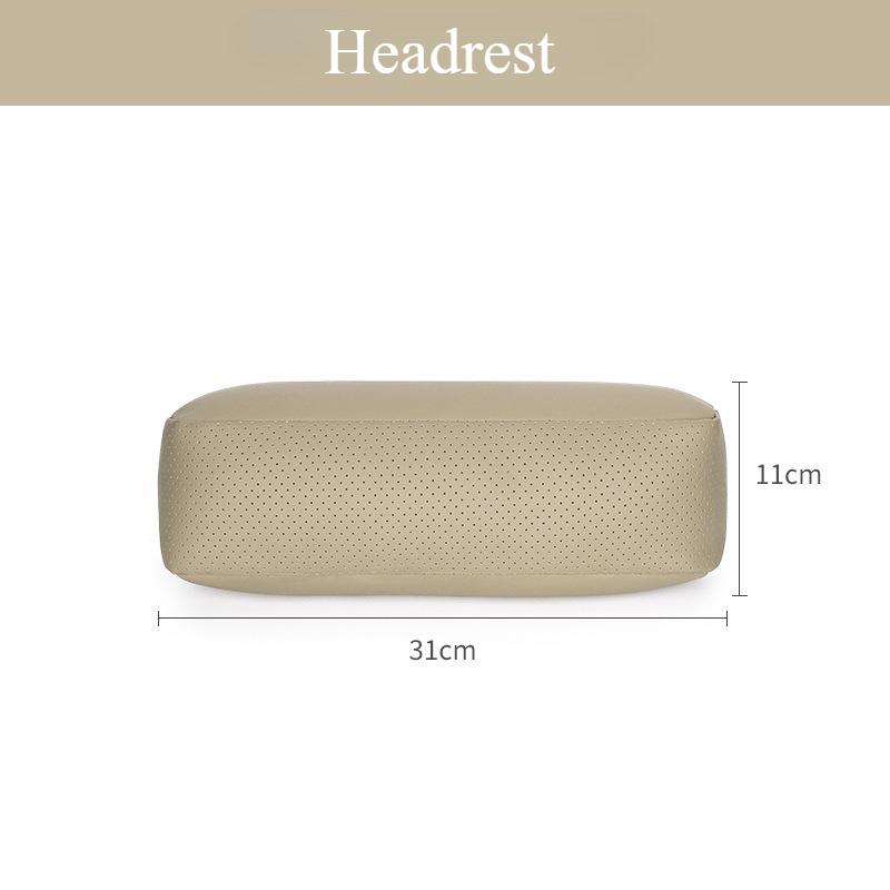 Memory Foam Car Headrests Neck Pillows Lumbar Support Car Seat Cushions Ergonomic Pillow for Comfortable Drive