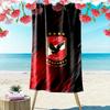 Al Ahly Print Beach Towel, Large Soft Quick Dry Towel for Beach Camping Swimming
