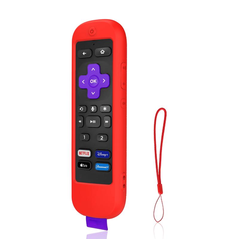 Remote Control Protective Case Compatible For Roku Ultra 2022 Tv Controller Waterproof Silicone