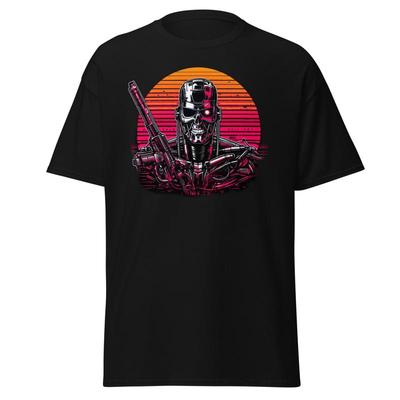 Terminator Retour Rétro Äì Cool Classique Dans Chaque Fibre T-shirt